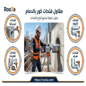 مقاول فتحات كور بالدمام